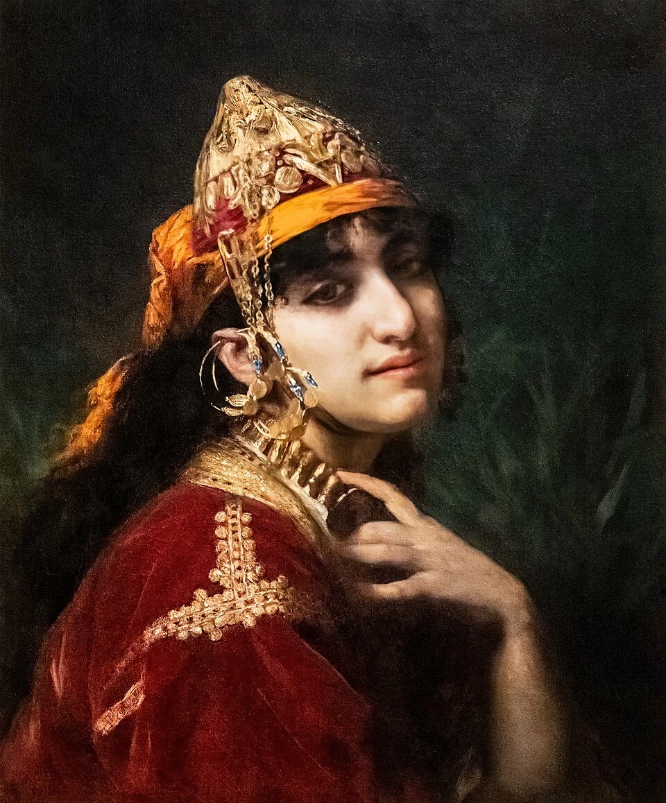 Halima 1870 - Museo di Belle Arti di Narbonne